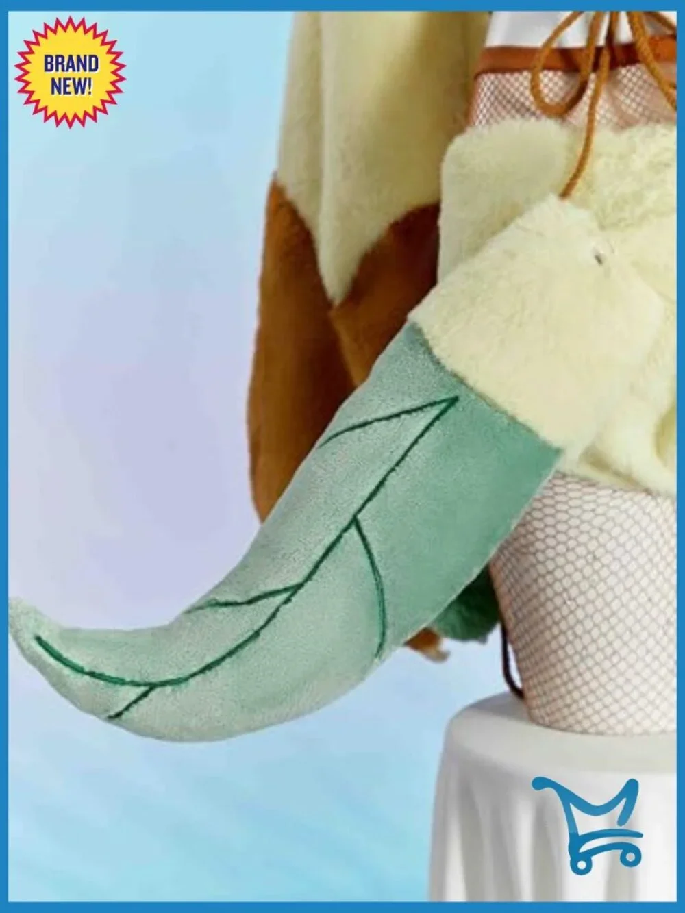 Women Anime Cosplay Lingerie Fluffy Paw Hoodie Bra Panty Set with Fishnet